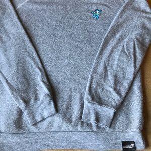 Grey Sweater with MegaMan emblem